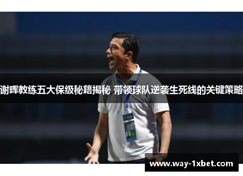 谢晖教练五大保级秘籍揭秘 带领球队逆袭生死线的关键策略